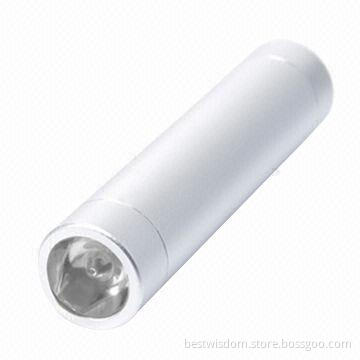 Power Bank with 2,200mAh Capacity, Can Replace Battery by Opening the Back Cover, UL Mark